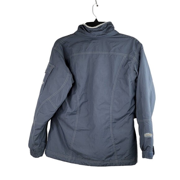 COLUMBIA CHARCOAL GRAY WOMENS WATERPROOF INSULATED JACKET SMALL - Picture 8 of 13